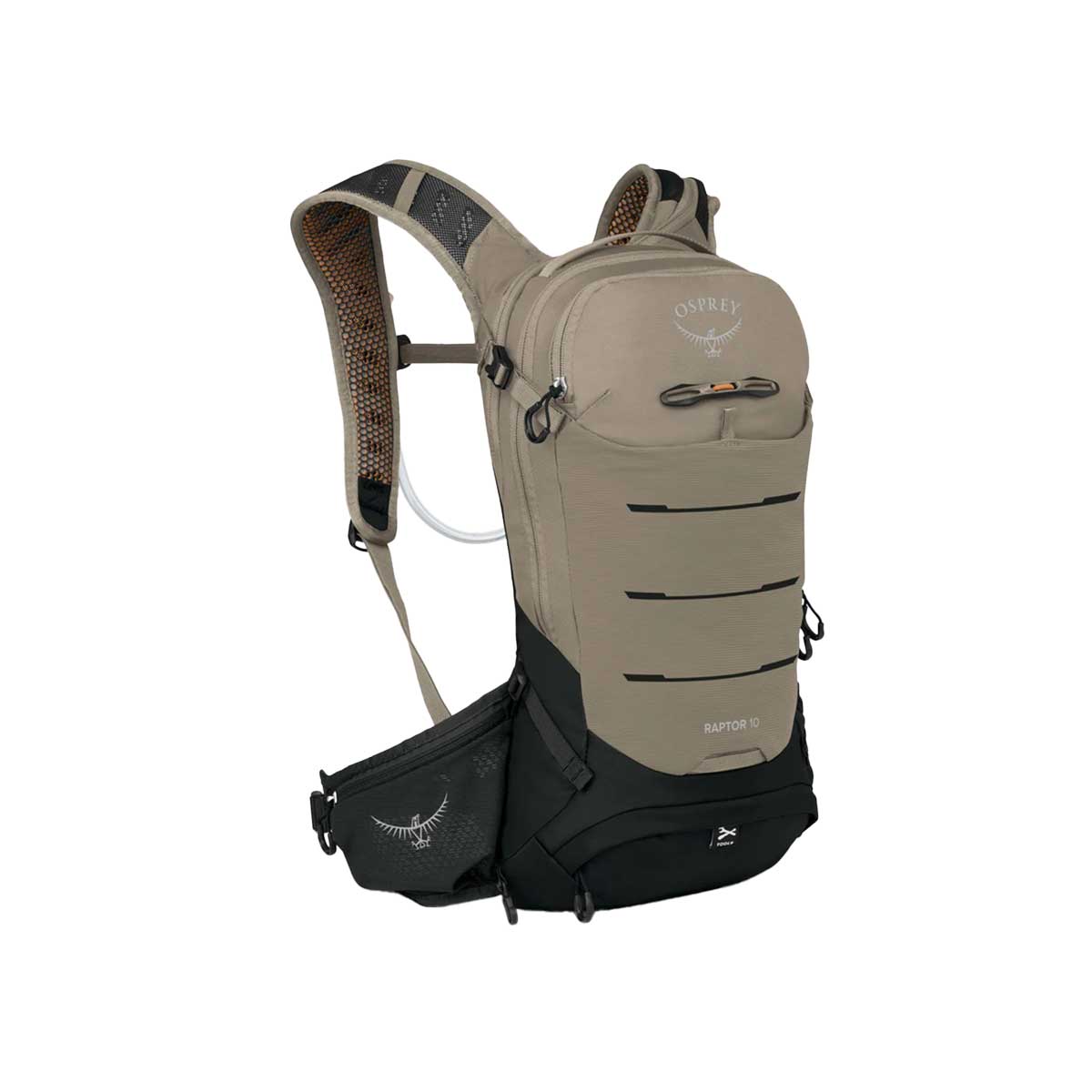 Osprey Raptor 10 Backpack with Reservoir in Pediment Grey